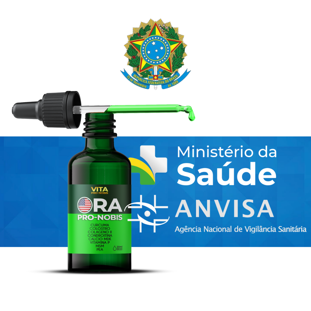 Imagem Vita pro Nobis mais a imagem da Anvisa